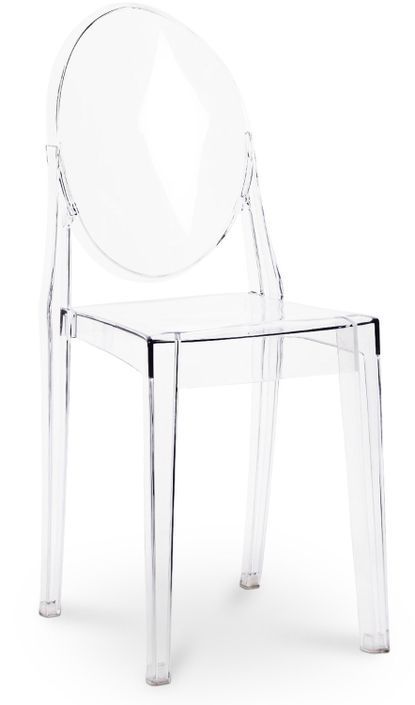 Chaise moderne transparente Eliza - Photo n°1