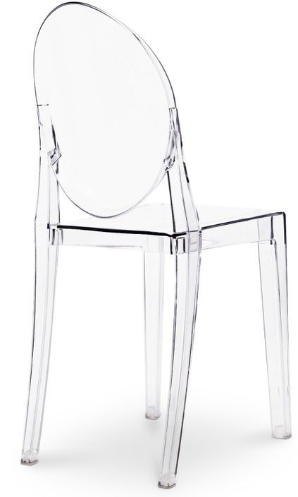 Chaise moderne transparente Eliza - Photo n°4