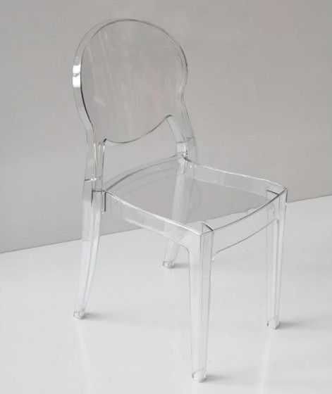 Chaise polycarbonate transparent Kay - Lot de 4 - Photo n°7