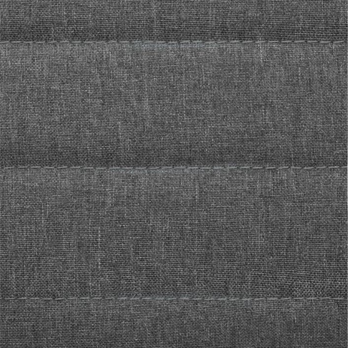 Chaise tissu gris clair et pieds métal noir Karlane - Lot de 2 - Photo n°7