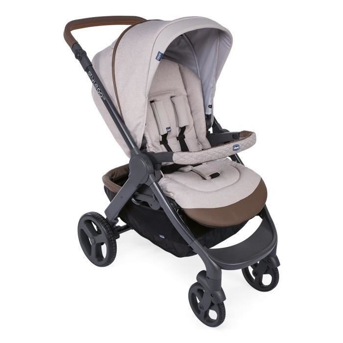 CHICCO Poussette Combinee 3 en 1 Trio StyleGo Up Bebecare Beige LesTendances