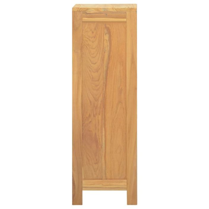 Chiffonnier 30x30x90 cm Bois massif de teck - Photo n°5