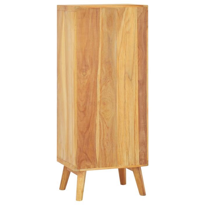 Chiffonnier 40x30x100 cm Bois massif de teck - Photo n°4