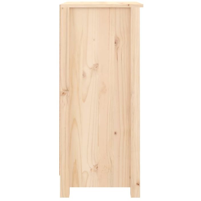 Chiffonnier 40x35x80 cm Bois massif de pin - Photo n°4