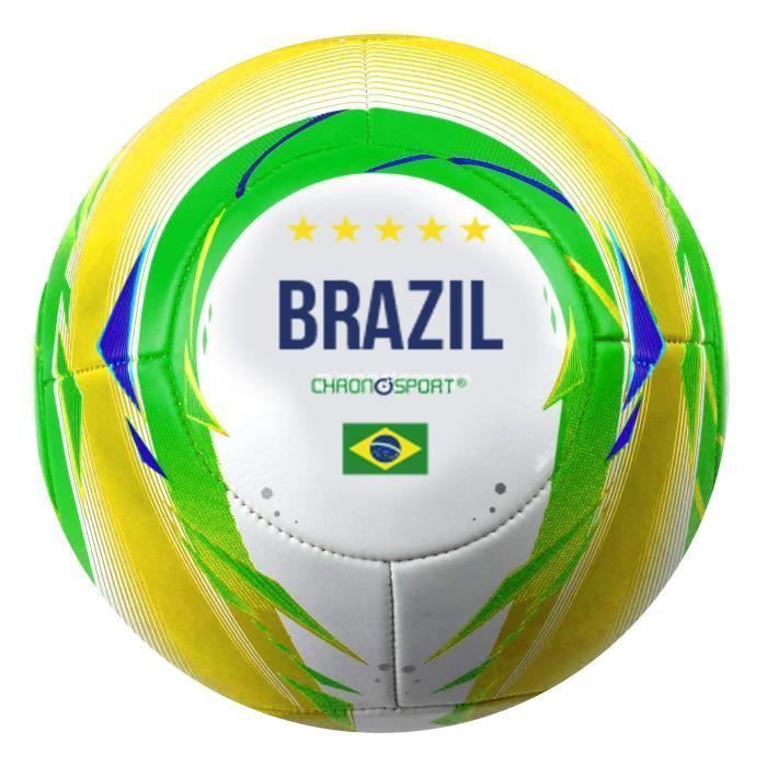 CHRONOSPORT Ballon de football Brésil - Taille 5 - Photo n°1