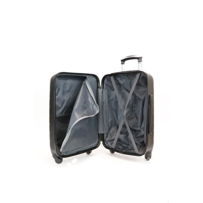 CITY BAG Valise Cabine ABS 4 Roues Gris 2 - Photo n°4