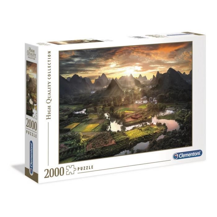 CLEMENTONI - 32564 - 2000 pieces - View of China - Photo n°2