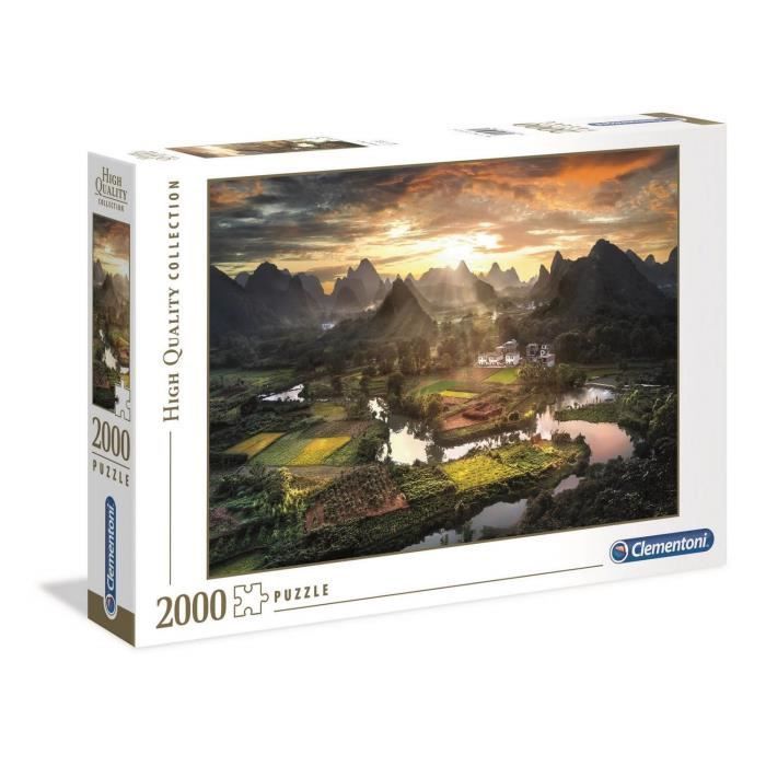 CLEMENTONI - 32564 - 2000 pieces - View of China - Photo n°3