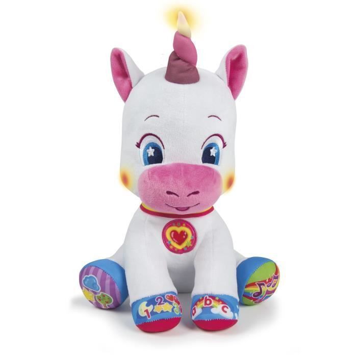 CLEMENTONI Baby - Ma Douce Licorne Interactive - Peluche Interactive - Photo n°1