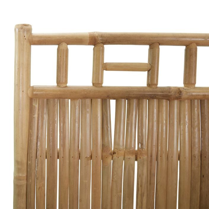 Cloison de séparation 4 panneaux Bambou 160x180 cm - Photo n°6