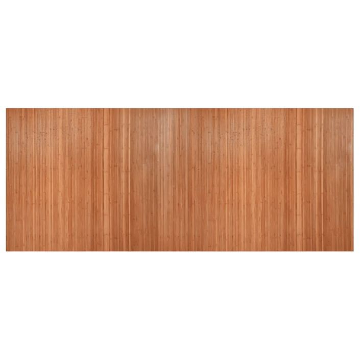 Cloison de séparation marron 165x400 cm bambou - Photo n°3