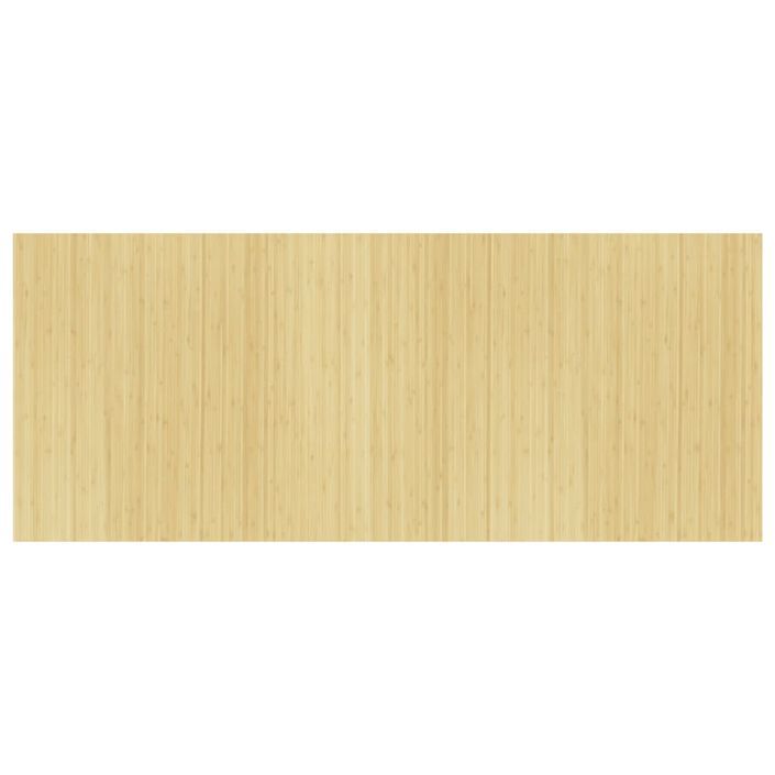 Cloison de séparation naturel clair 165x400 cm bambou - Photo n°3