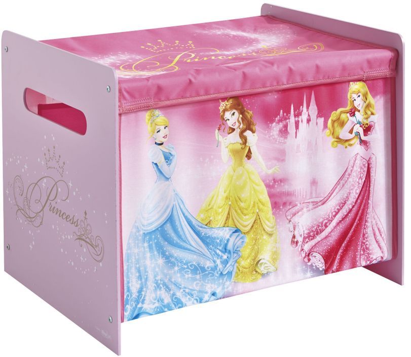 Coffre à jouets Premium Disney Princesses - Photo n°1