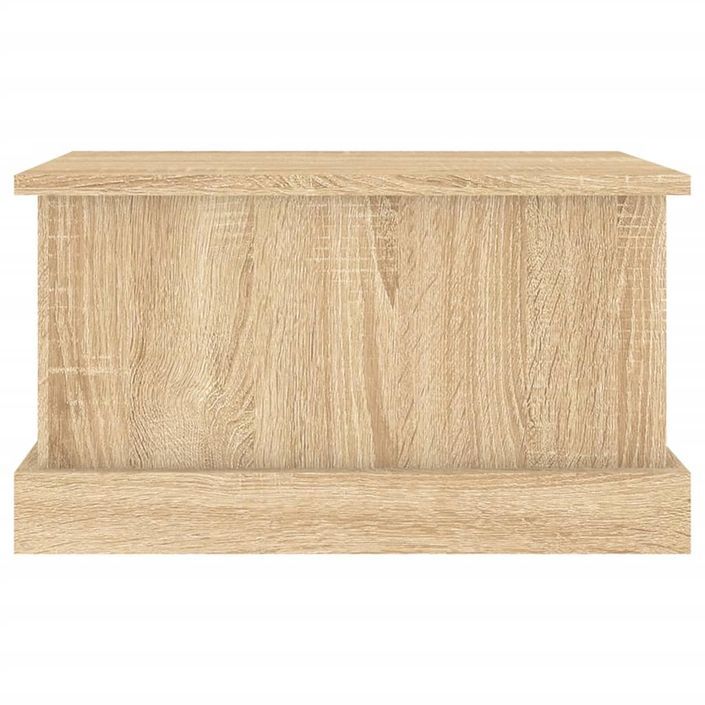 Coffre de rangement en bois Homira L 50 x H 28 x P 30 cm - Classique et intemporel - Photo n°4