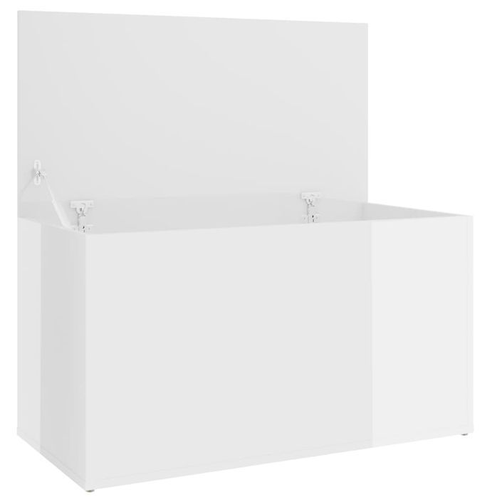 Coffre de rangement en bois Pomy L 84 x H 46 x P 42 cm – Pratique et polyvalent - Photo n°6