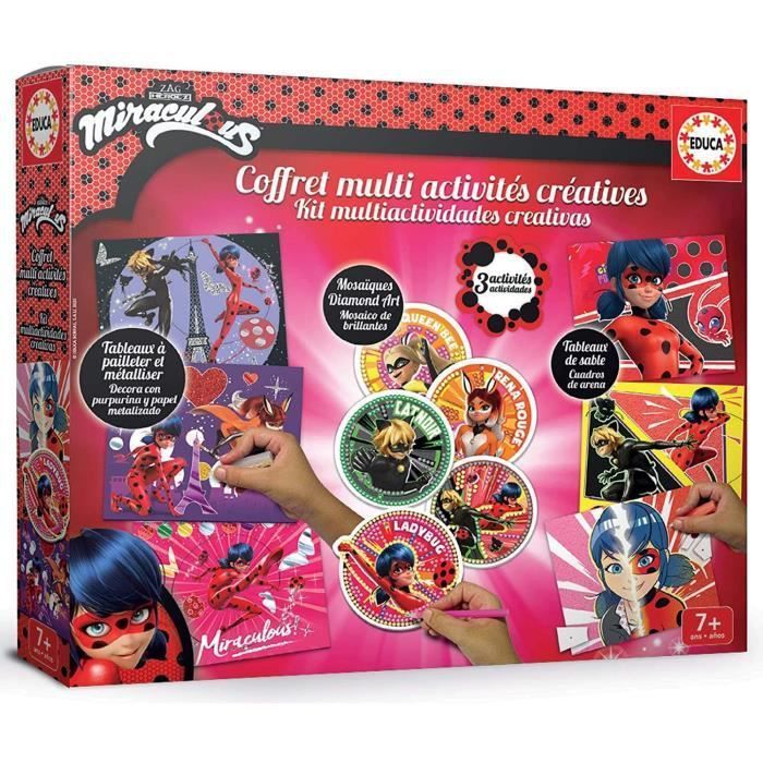 Coffret Multi-activités Miraculous Ladybug - Loisirs créatifs - EDUCA - 18931 - Photo n°1