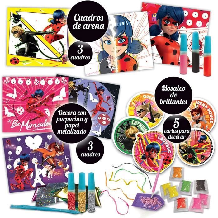 Coffret Multi-activités Miraculous Ladybug - Loisirs créatifs - EDUCA - 18931 - Photo n°2