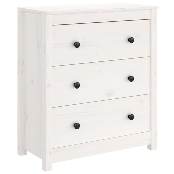 Commode 3 tiroirs en pin massif – Collection Aloska - Photo n°3