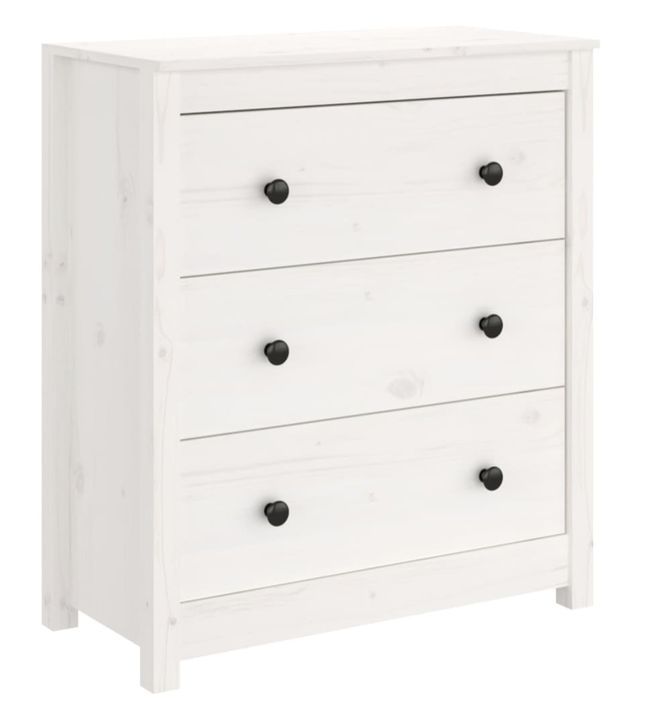 Commode 3 tiroirs en pin massif – Collection Aloska - Photo n°10