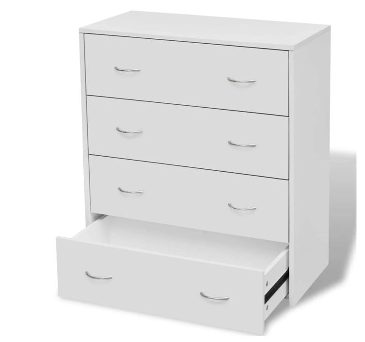 Commode 4 tiroirs Chikee 60 cm - Bois d'ingénierie - Photo n°6