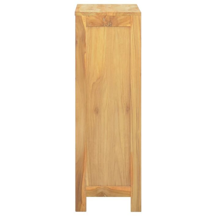 Commode 55x30x90 cm Bois massif de teck - Photo n°5