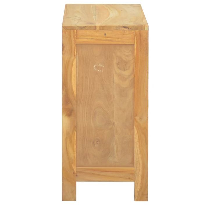 Commode 80x30x55 cm Bois massif de teck - Photo n°5