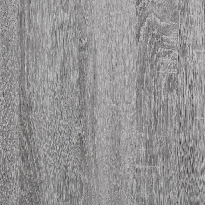 Commode Sonoma gris 60x36x103 cm Bois d'ingénierie - Photo n°9