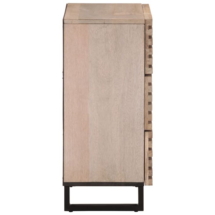 Commode style Industriel 3 tiroirs Valko 60 cm – Élégance et robustesse - Photo n°3