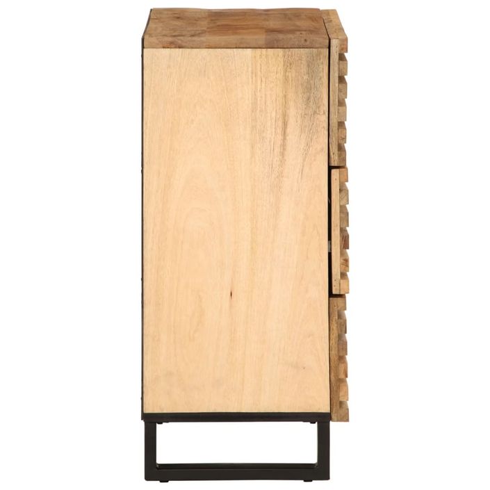 Commode style Industriel 3 tiroirs Valko 60 cm – Élégance et robustesse - Photo n°12