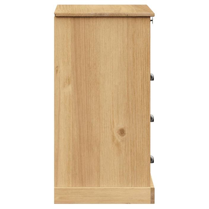 Commode VIGO 80x40x76 cm bois massif de pin - Photo n°6