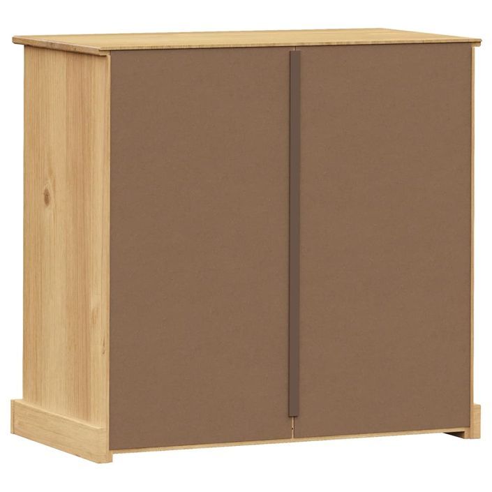 Commode VIGO 80x40x76 cm bois massif de pin - Photo n°7