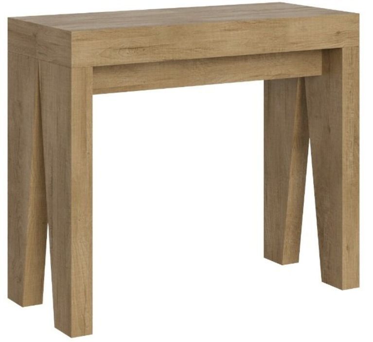 Console extensible en bois moderne Naxo - Photo n°1