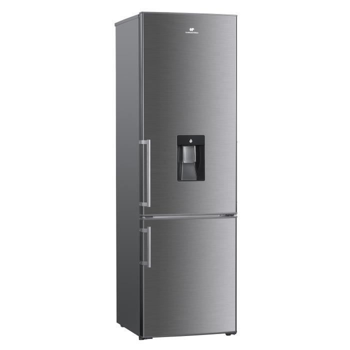 CONT EDISON CEFC260APPDIX Réfrigérateur congélateur bas 260L - Froid statique - A++ - INOX - Photo n°4