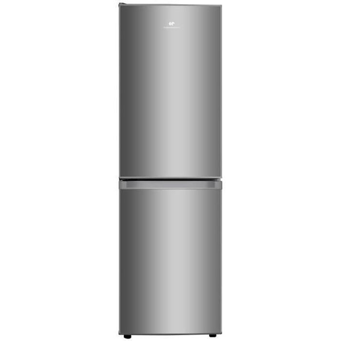 CONTINENTAL EDISON CEFC193NFS Réfrigérateur combiné 193 L (129 L + 64 L) Total No Frost L 48,5 cm x P 57,5 cm x H 160 cm Silver - Photo n°1
