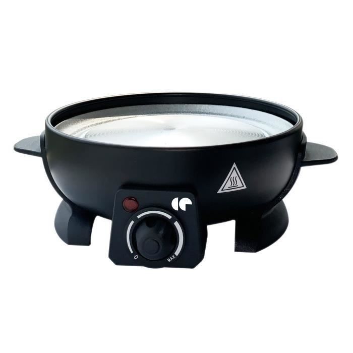 CONTINENTAL EDISON FD6WIX Appareil a fondue - Noir - Photo n°1