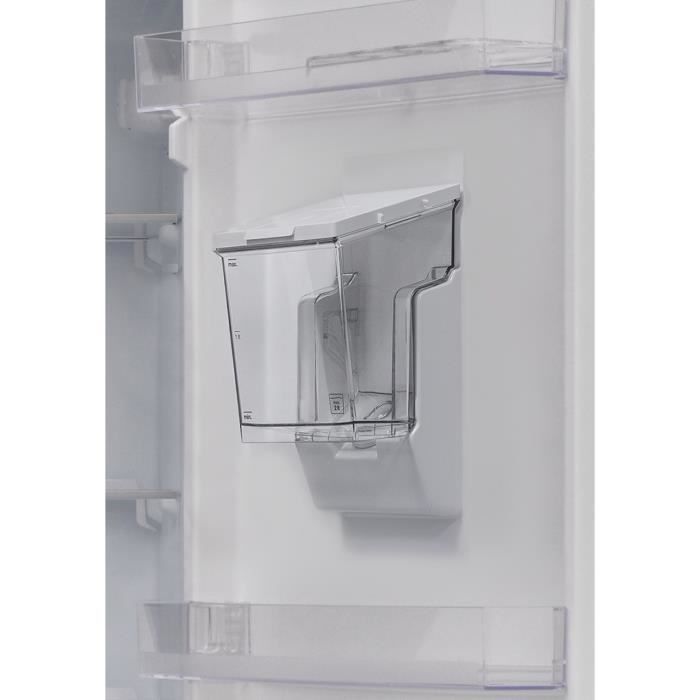 CONTINENTAL EDISON - Réfrigérateur congélateur bas 268L - Froid statique - Poignées inox - INOX Noir - Photo n°4