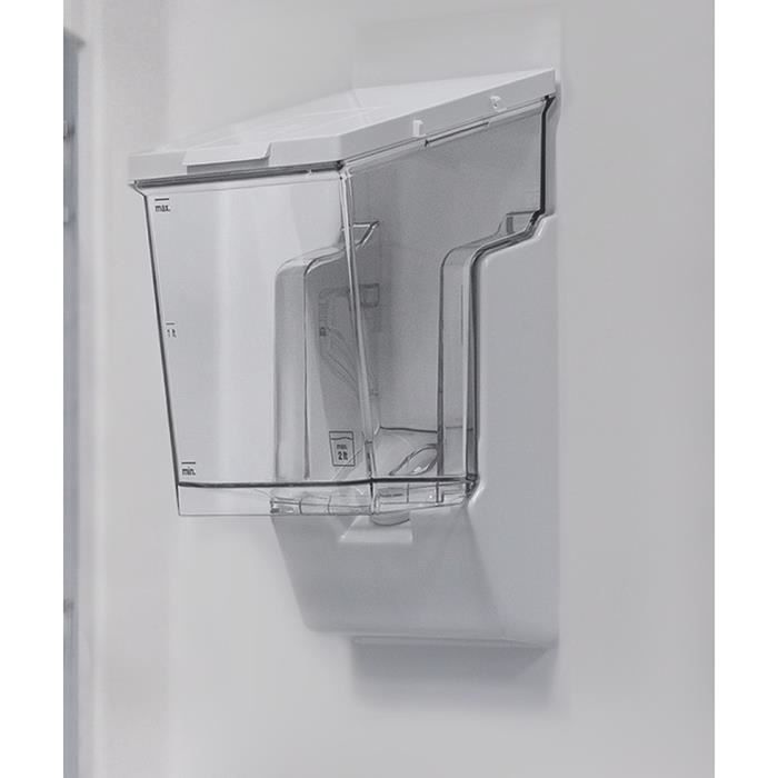 CONTINENTAL EDISON - Réfrigérateur congélateur bas 268L - Froid statique - Poignées inox - Silver - Photo n°3