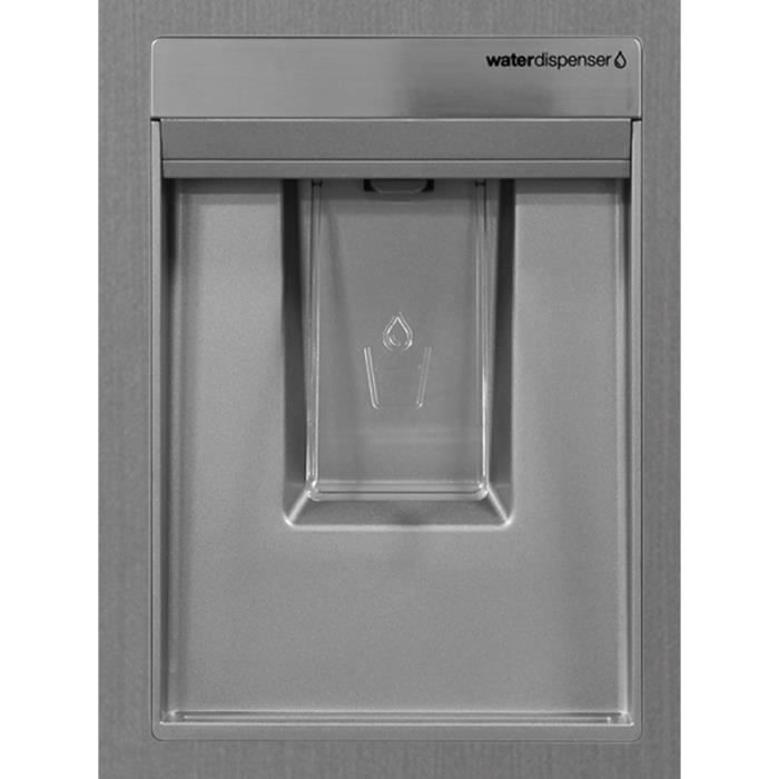 CONTINENTAL EDISON - Réfrigérateur congélateur bas 268L - Froid statique - Poignées inox - Silver - Photo n°4