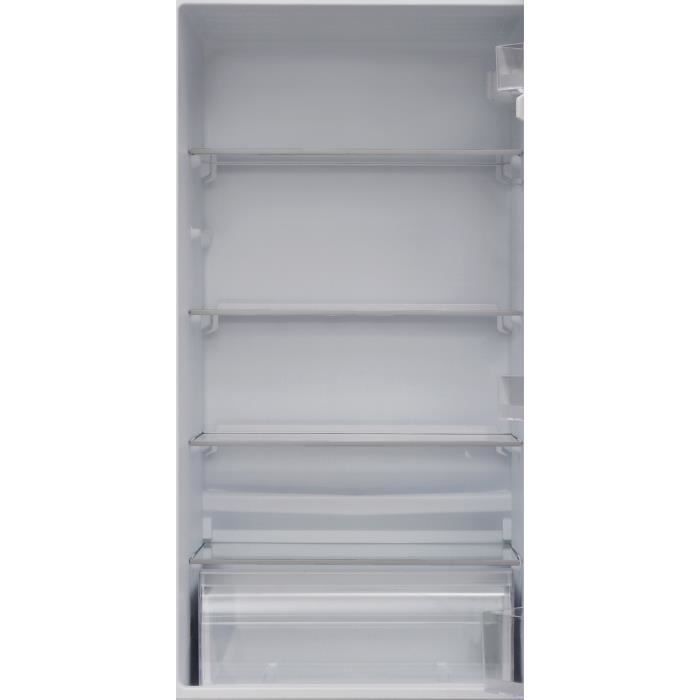 CONTINENTAL EDISON - Réfrigérateur congélateur bas 268L - Froid statique - Poignées inox - Silver - Photo n°6