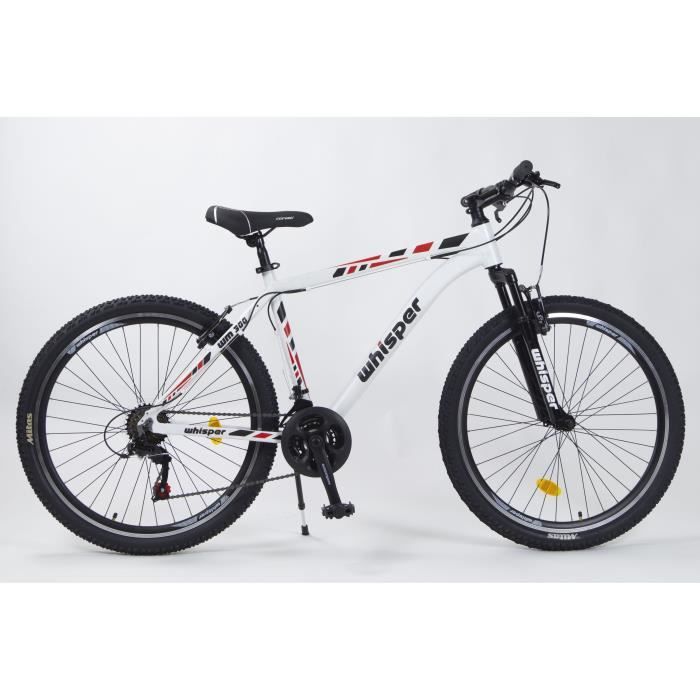 CORELLI - Vélo VTTWHISPER WM300 - 26 - Cadre L - 21 vitesses - Homme - Blanc /rouge/noir - Photo n°1