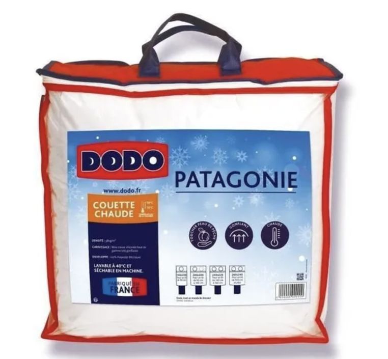 Couette chaude Patagonie 380 g/m² Dodo - Confort et qualité made in France - Photo n°3