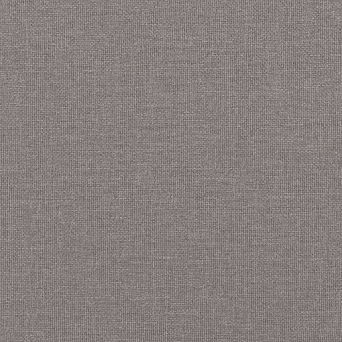 Coussins décoratifs 2 pcs Taupe Ø15x50 cm Tissu - Photo n°6