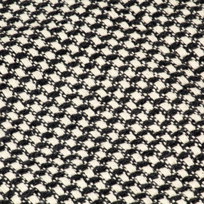 Couverture en coton 125 x 150 cm Anthracite - Photo n°2