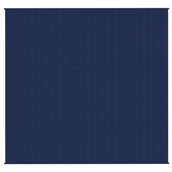 Couverture lestée Bleu 220x240 cm 15 kg Tissu - Photo n°3