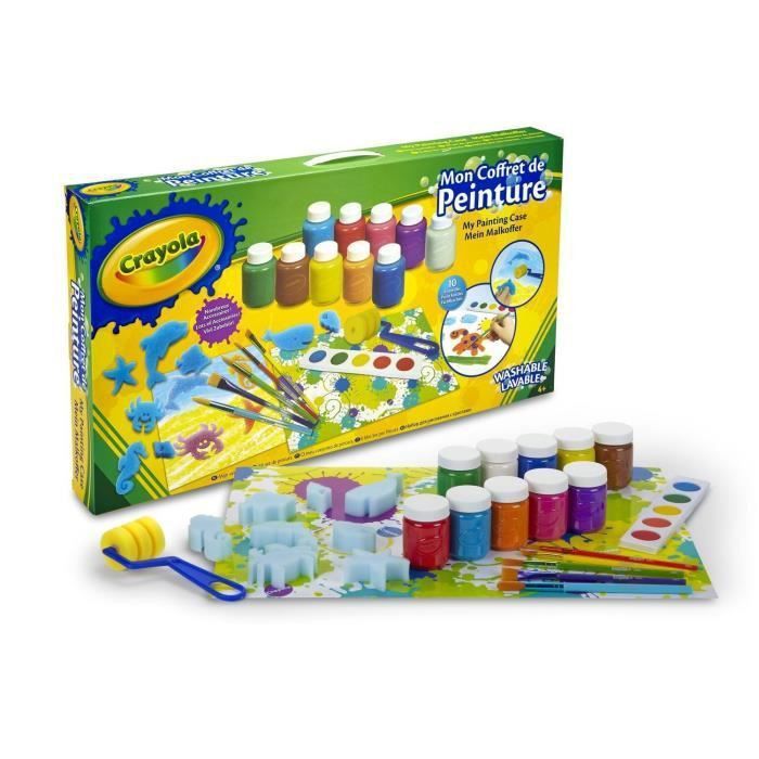 Crayola - Mon coffret de Peinture - Activités pour les enfants - Kit Crayola - Photo n°2