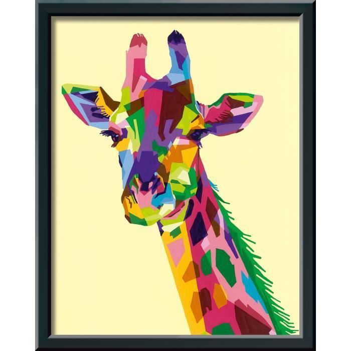 CreArt - grand - Girafe - Ravensburger - Coffret complet - Peinture au numéro Adulte - Des 12 ans - Photo n°2