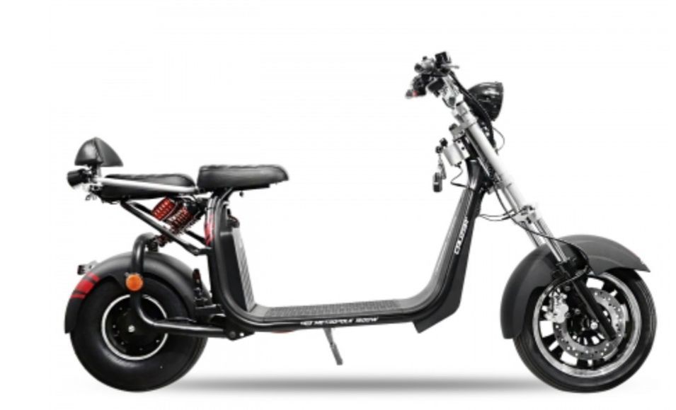 Cruzer S12 1500W lithium noir scooter électrique homologué - Photo n°3