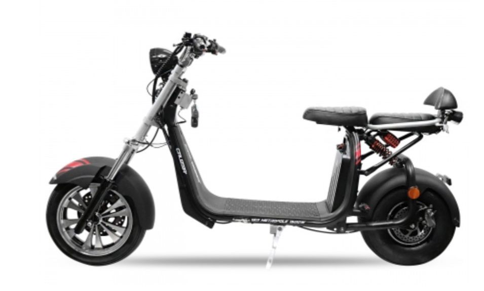 Cruzer S12 1500W lithium noir scooter électrique homologué - Photo n°4