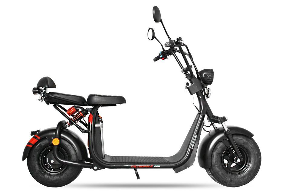 Cruzer V2 1500W lithium noir 8 pouces scooter électrique homologué - Photo n°3