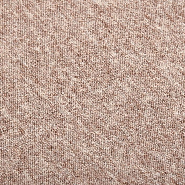 Dalles de tapis de sol 20 pcs 5 m² 50x50 cm Beige - Photo n°2